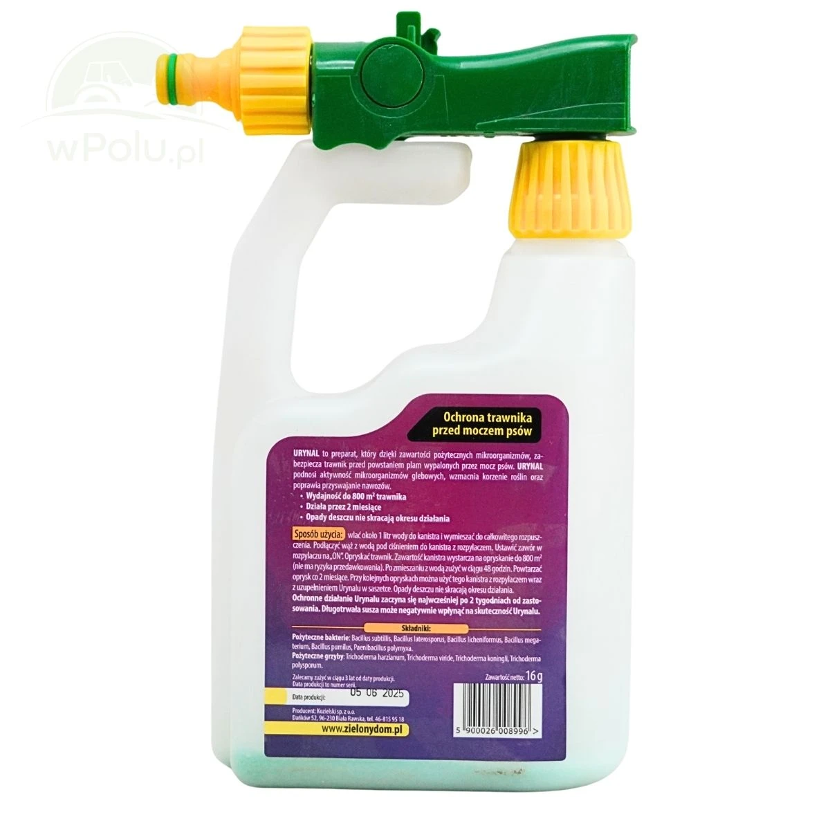 Urynal do Trawnika  - ochrona przed moczem psów Zielony Dom 