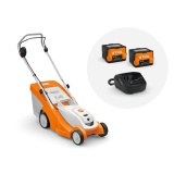 Kup razem Kosiarka elektryczna Stihl RMA 239 zestaw 2x AK 30 S i ładowarką AL 101