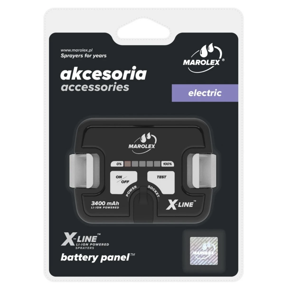 Akumulator z Panelem Sterującym do Alka line Specialized H Marolex 