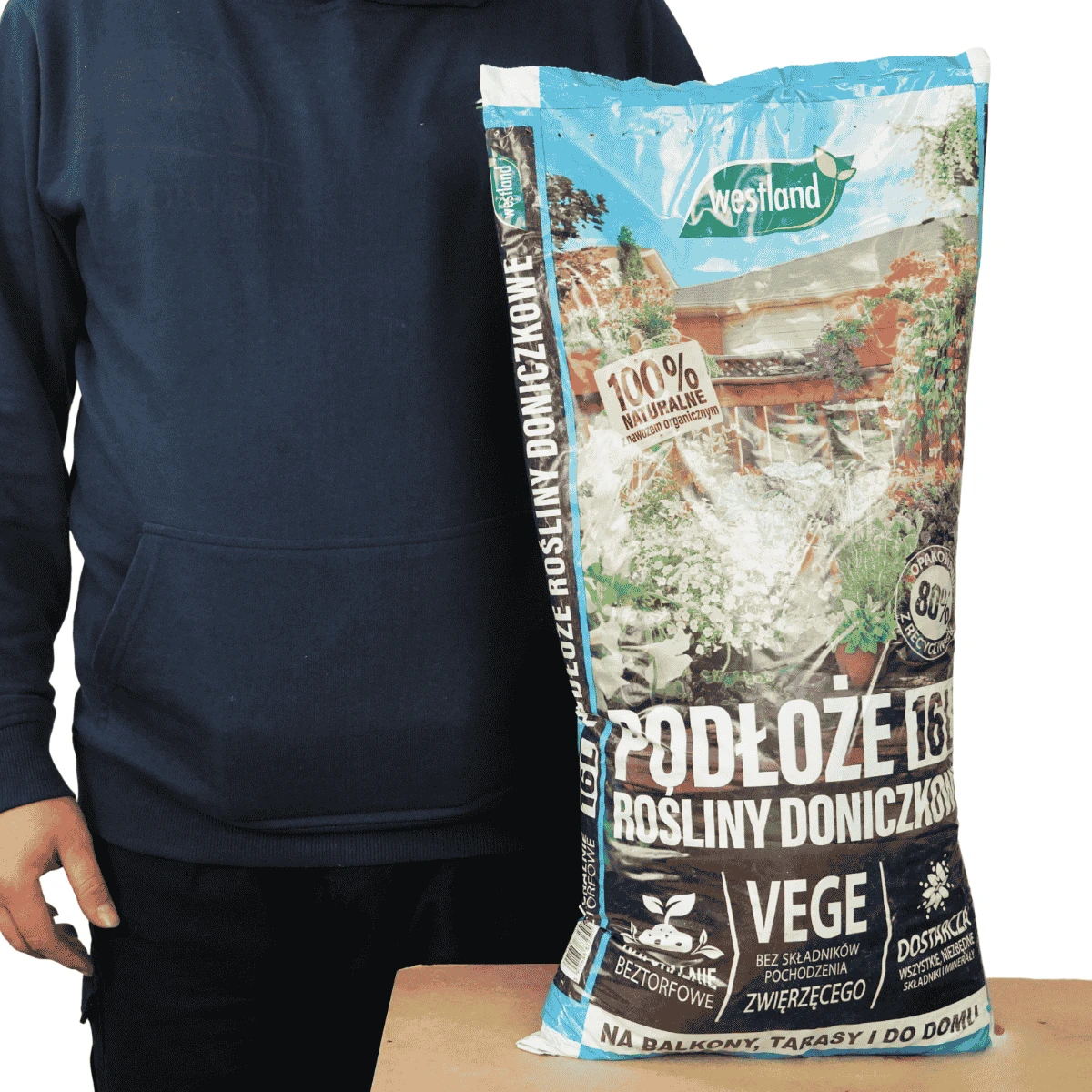 Podłoże beztorfowe do Kwiatów domowych 16L Westland