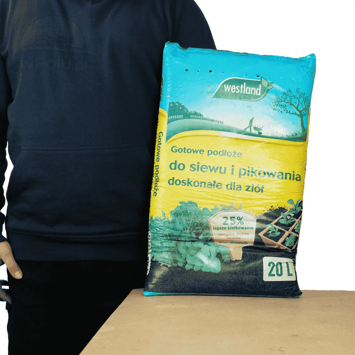 Gotowe podłoże do ziół, siewu i pikowania 20 l Westland
