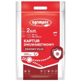 Kup razem Kaptur Ochronny Dwuwarstwowy na Zimę 90 x 130 cm 2 szt ze Ściągaczem