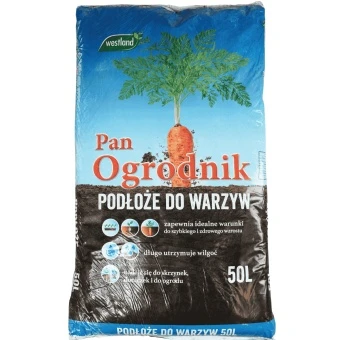 Ziemia Podłoże do Warzyw 50 L Pan Ogrodnik Westland