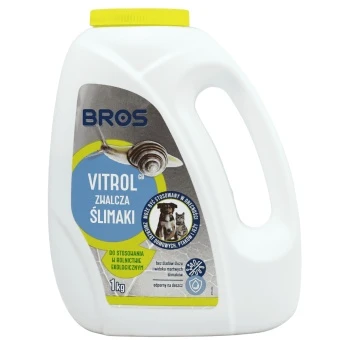 Bros VITROL GB 1KG na ślimaki bezpieczny dla psów i kotów