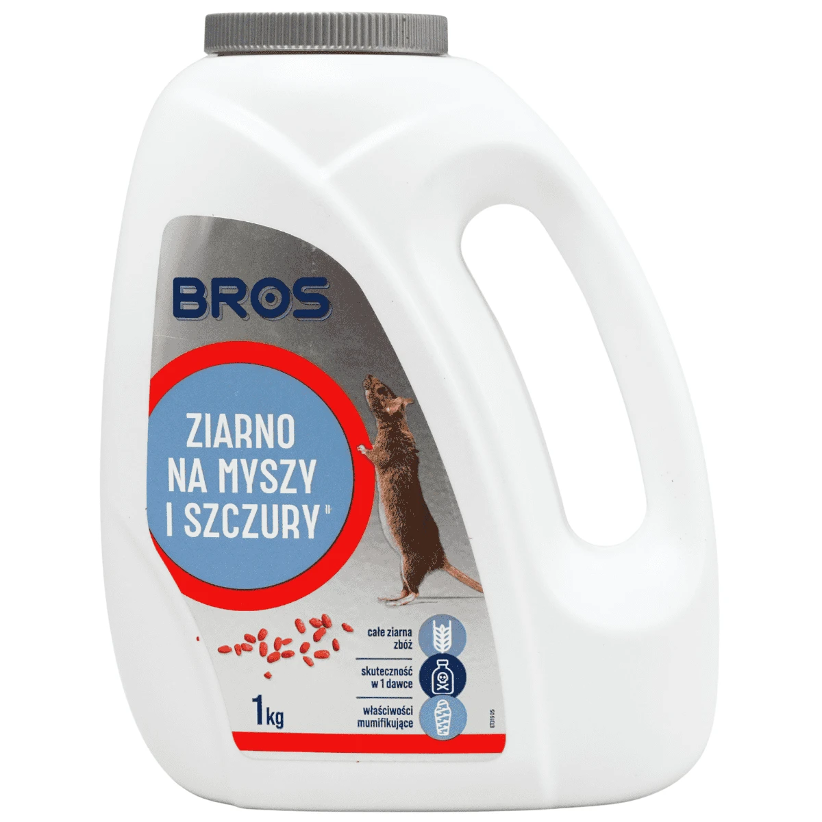 Trutka ziarno na myszy i szczury Bros 1 kg