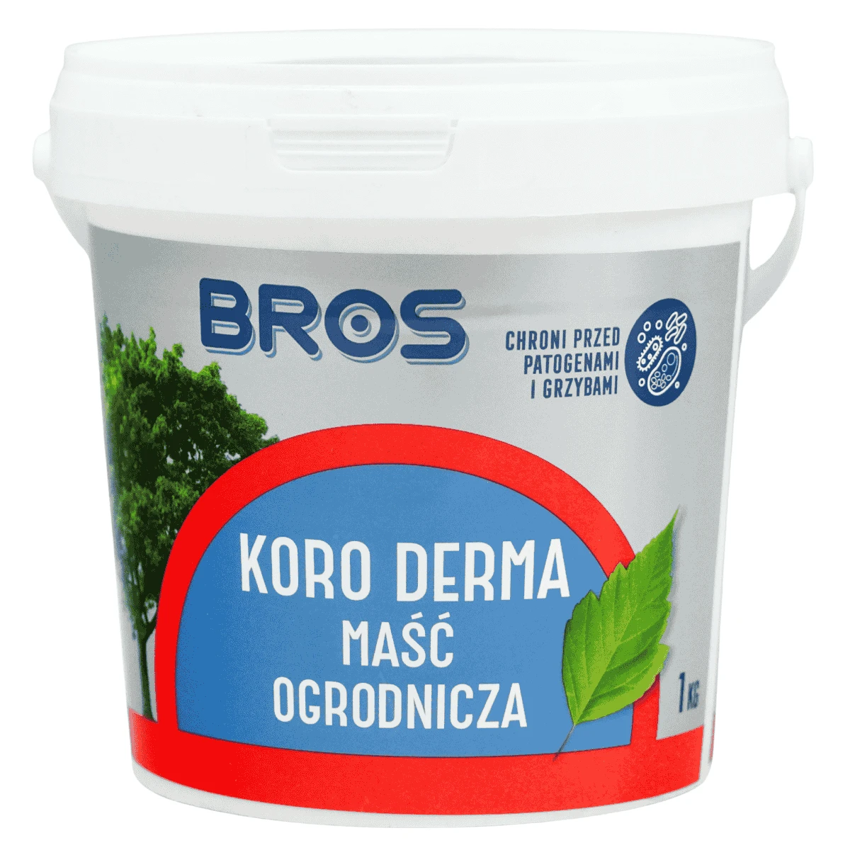 BROS KORO-DERMA MAŚĆ OGRODNICZA do ran drzew i krzewów 1 KG