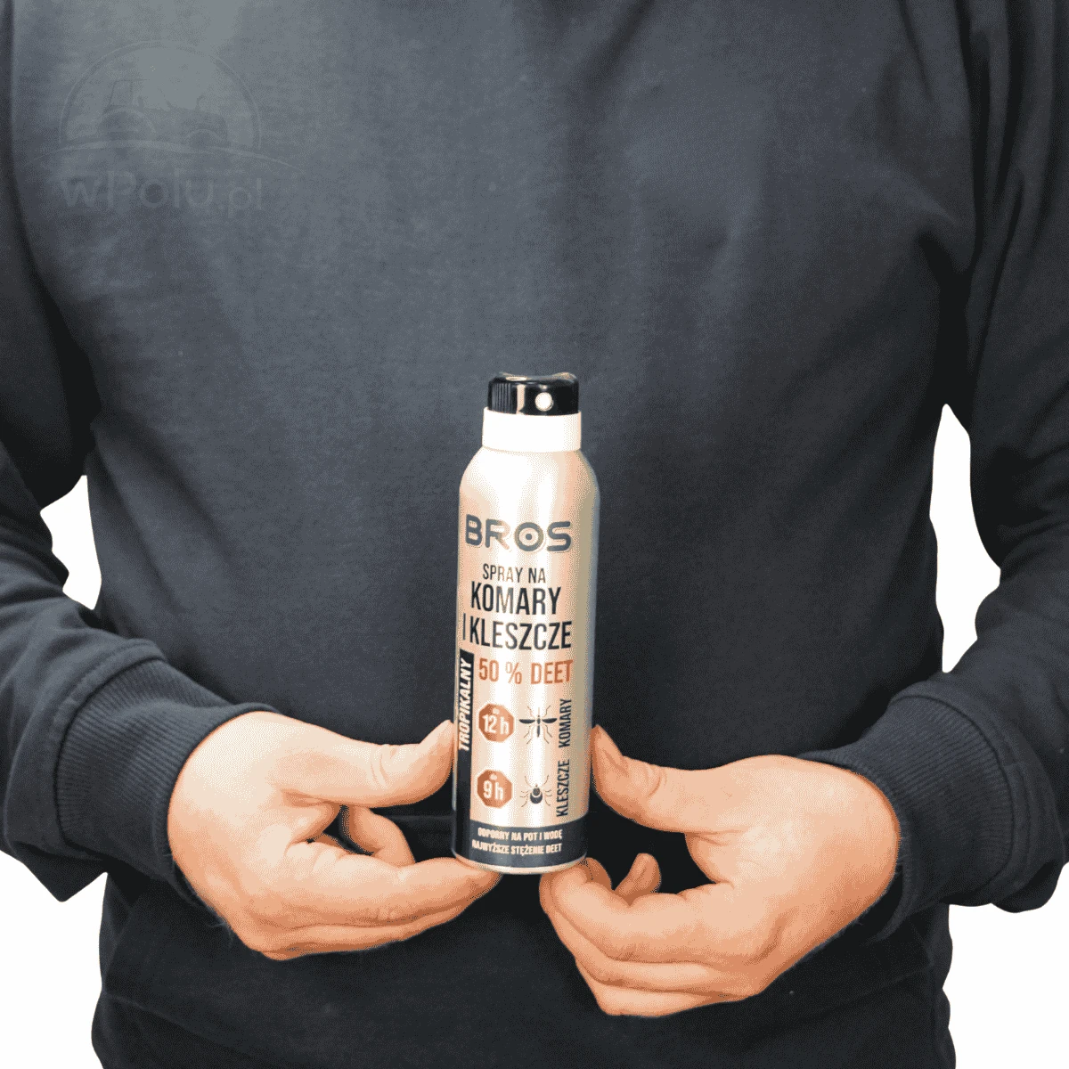 BROS PŁYN NA KOMARY I KLESZCZE 50% DEET 180ML