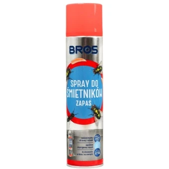 Bros Spray do śmietników 400 ml - zapas