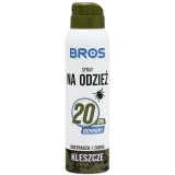 Kup razem BROS SPRAY NA ODZIEŻ odstrasza i zabija kleszcze 90 ML