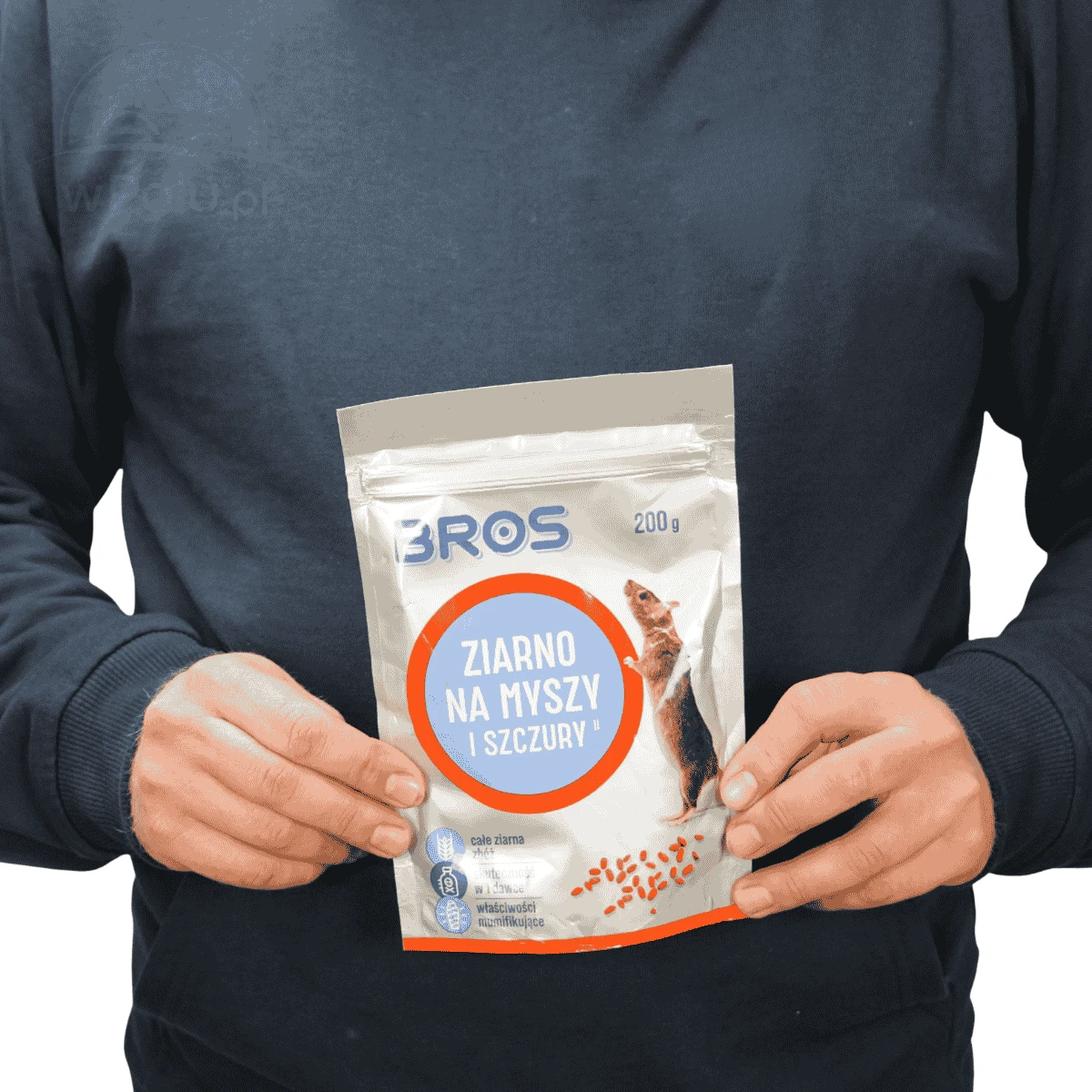 Trutka ziarno na myszy i szczury Bros 200 g