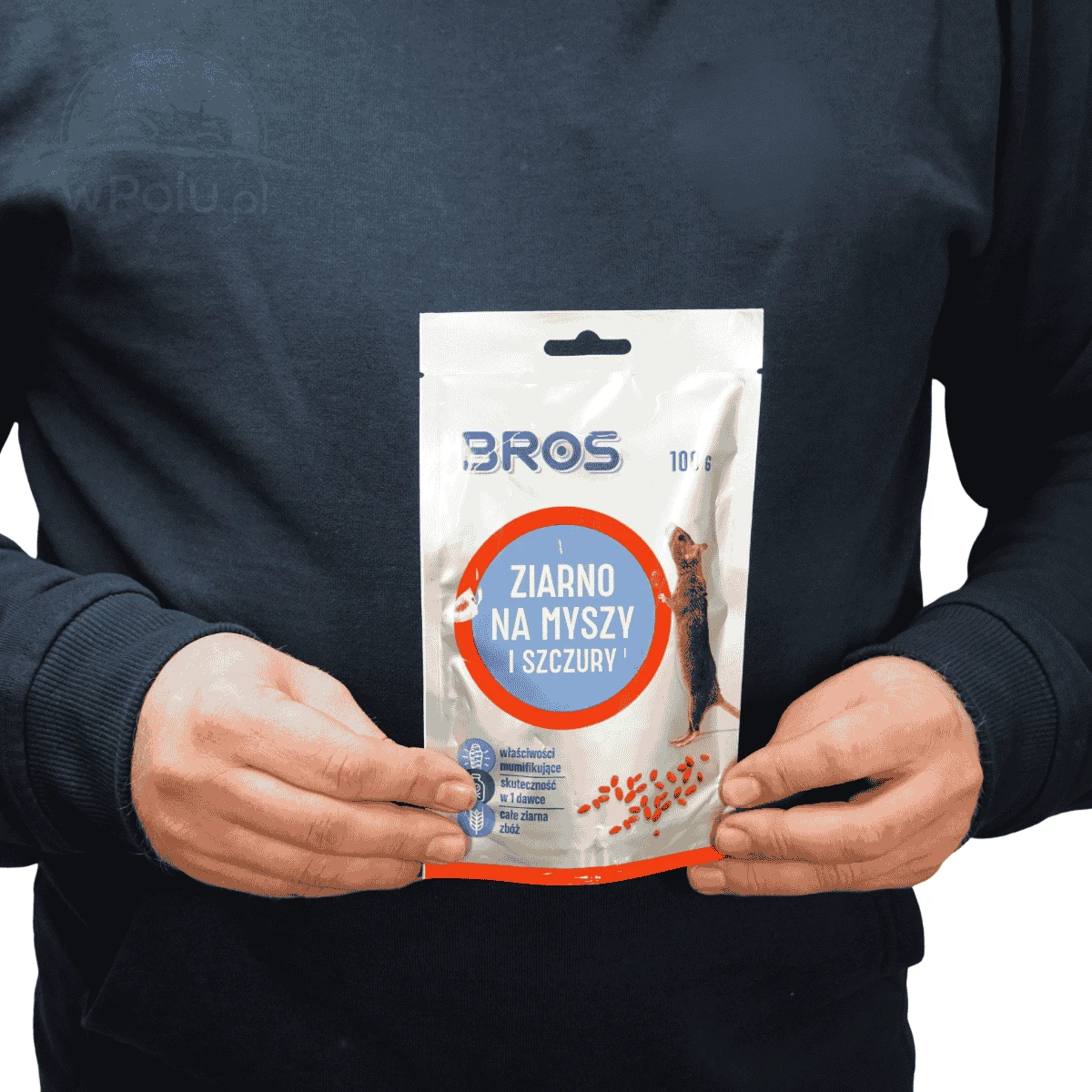 Trutka ziarno na myszy i szczury Bros 100 g