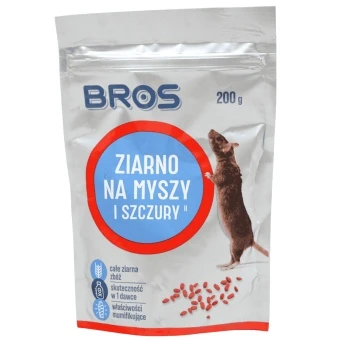 Trutka ziarno na myszy i szczury Bros 200 g