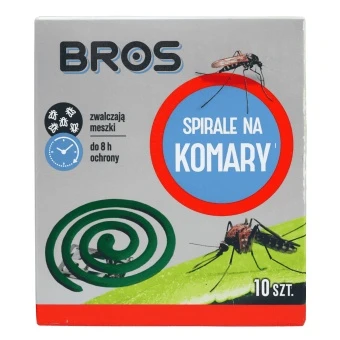 BROS SPIRALE NA KOMARY 10 SZT.