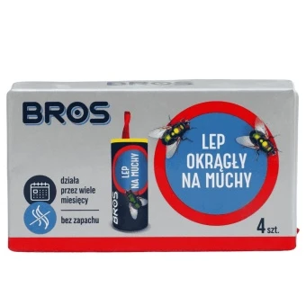 Bros Lep Okrągły 4-Pak