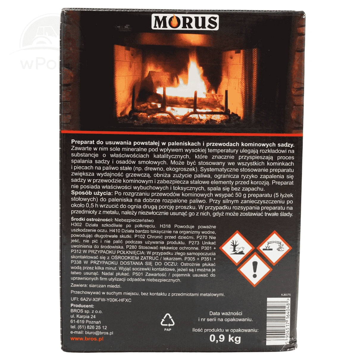 BROS MORUS PROSZEK DO SADZY 0,9KG