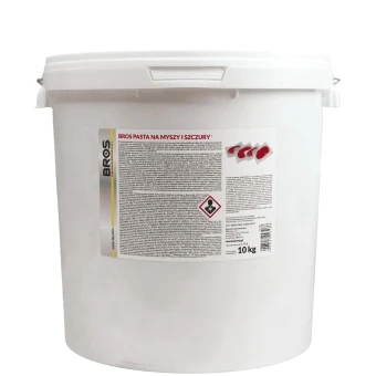  Pasta na  Myszy i Szczury 10 kg Bromadiolone Bros