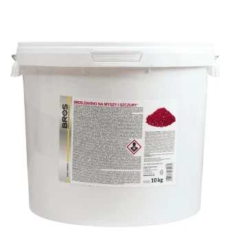 Ziarno na Myszy i Szczury 10 kg Bromadiolone Bros