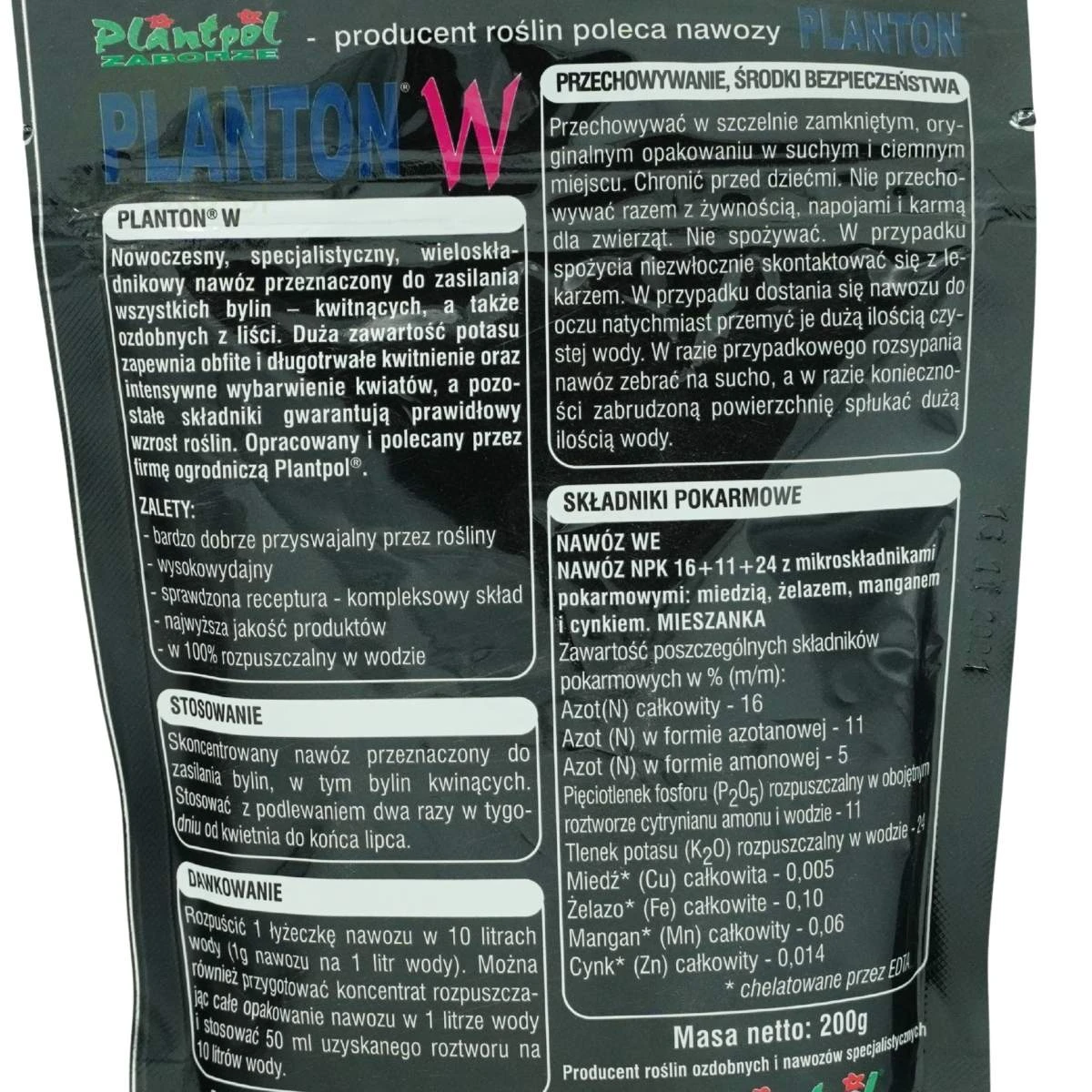 Planton W byliny 200G