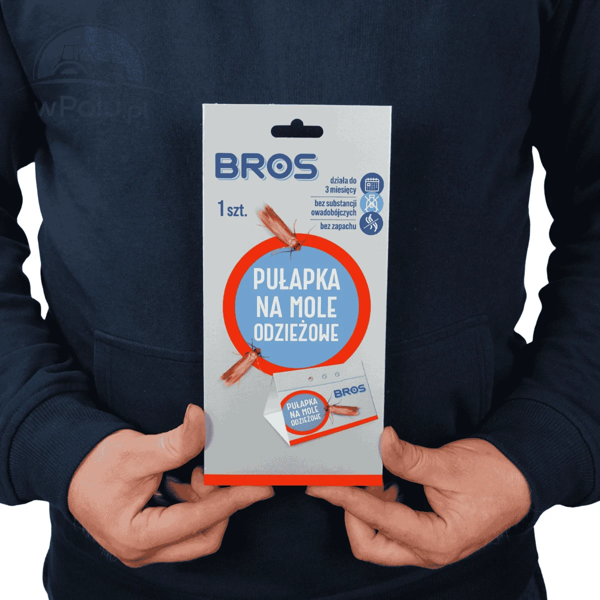 Pułapka Feromonowa na Mole Odzieżowe Bros