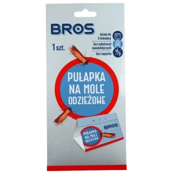 Pułapka Feromonowa na Mole Odzieżowe Bros