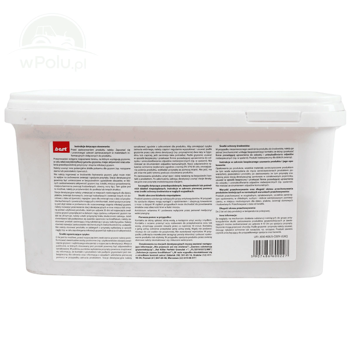 Rat Killer Perfekt granulat 3 kg