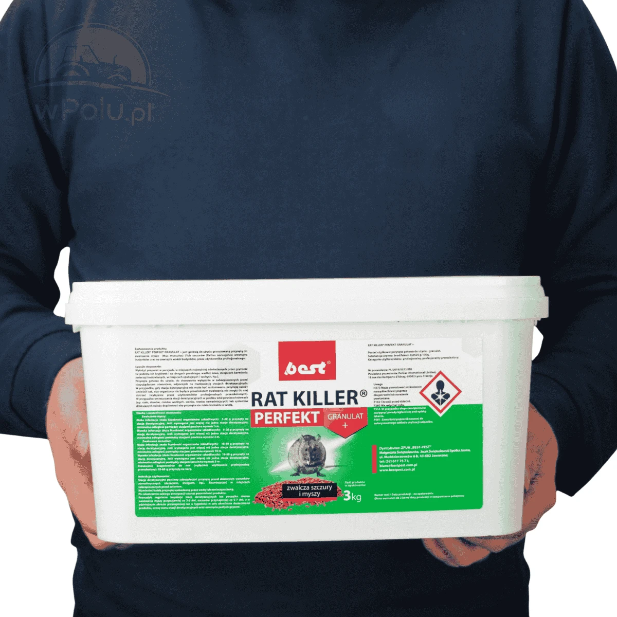 Rat Killer Perfekt granulat 3 kg
