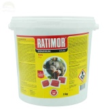 Kup razem Trutka Pasta Wiadro 3 kg Bromadiolon 50ppm Ratimor