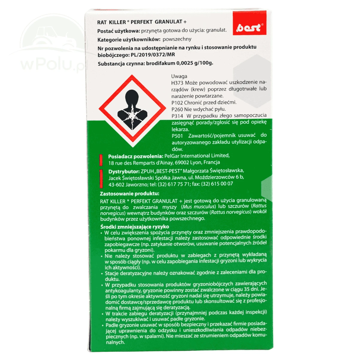 Rat Killer Perfekt granulat 140 g