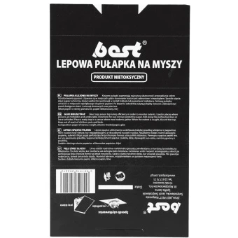 Pułapka lepowa na myszy (LPNM) 1 szt  Best-Pest