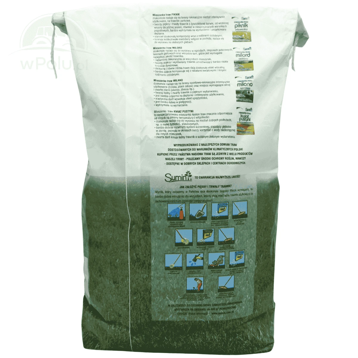 Trawa samozagęszczająca na tereny suche Kwiat Pustyni 5 kg Sumin