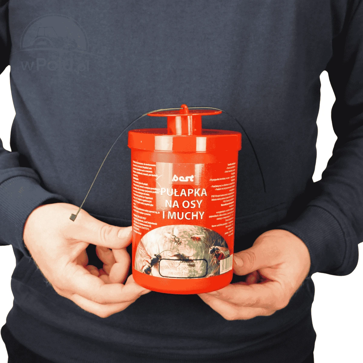 Pułapka na osy i muchy 200 ml zestaw (pułapka + płyn 200 ml) Best-Pest
