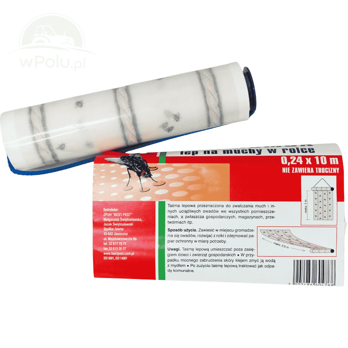  LEP na much w rolce MUCHOMOX 25cm długość 10m