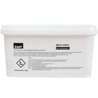 Proszek na mrówki Best-Pest granulat (4 substancje aktywne) 3 kg