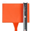 Etykieta do roślin - Tabliczka nr 12 20 x 14 cm nóżka 50 cm pod kątem 45 Pomarańczowa