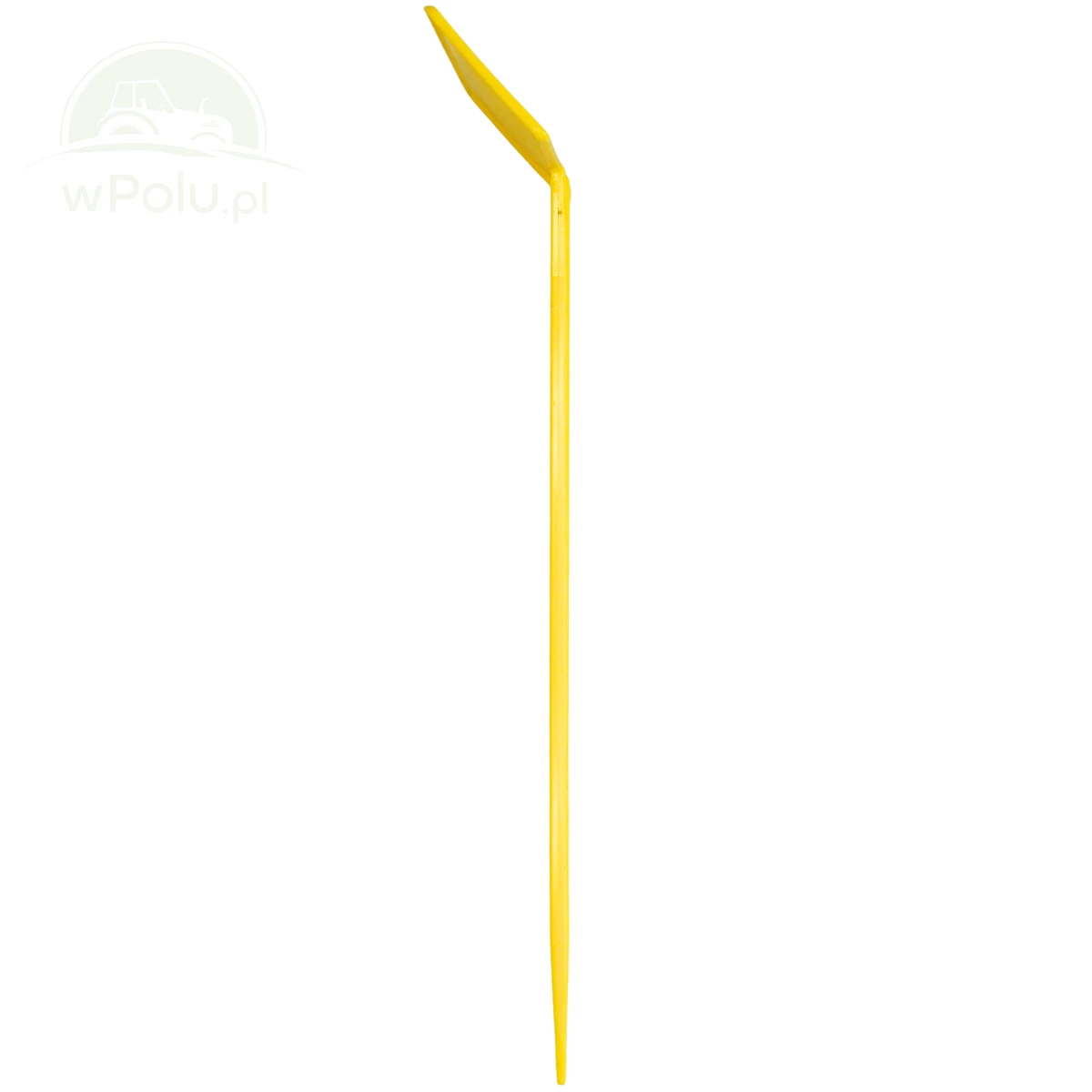 Etykieta do roślin - Tabliczka nr 9 10 x 6,5 cm nóżka 36cm - pod kątem 45° Żółta