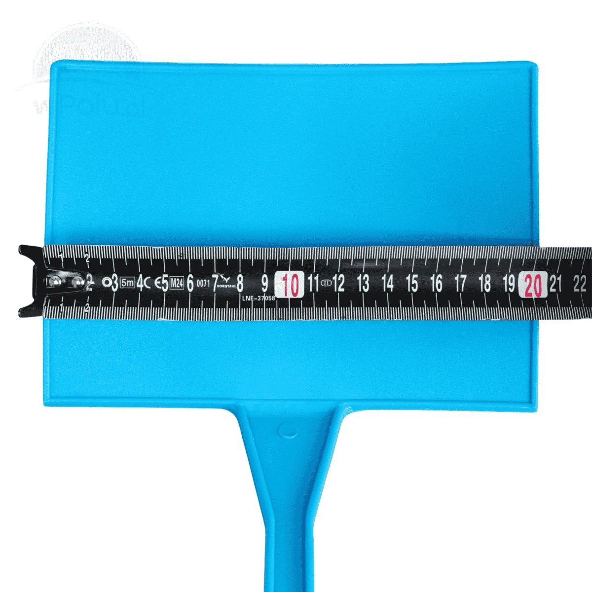 Etykieta do roślin - Tabliczka nr 12  20 x 14 cm  pod kątem 45 Niebieska