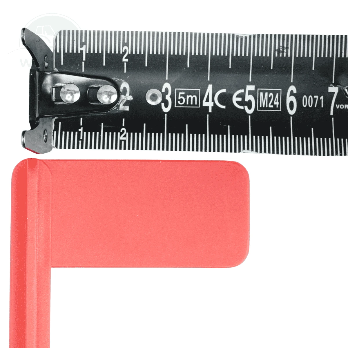 Etykieta do roślin - Tabliczka nr 8  5 x 2,5 cm Czerwona