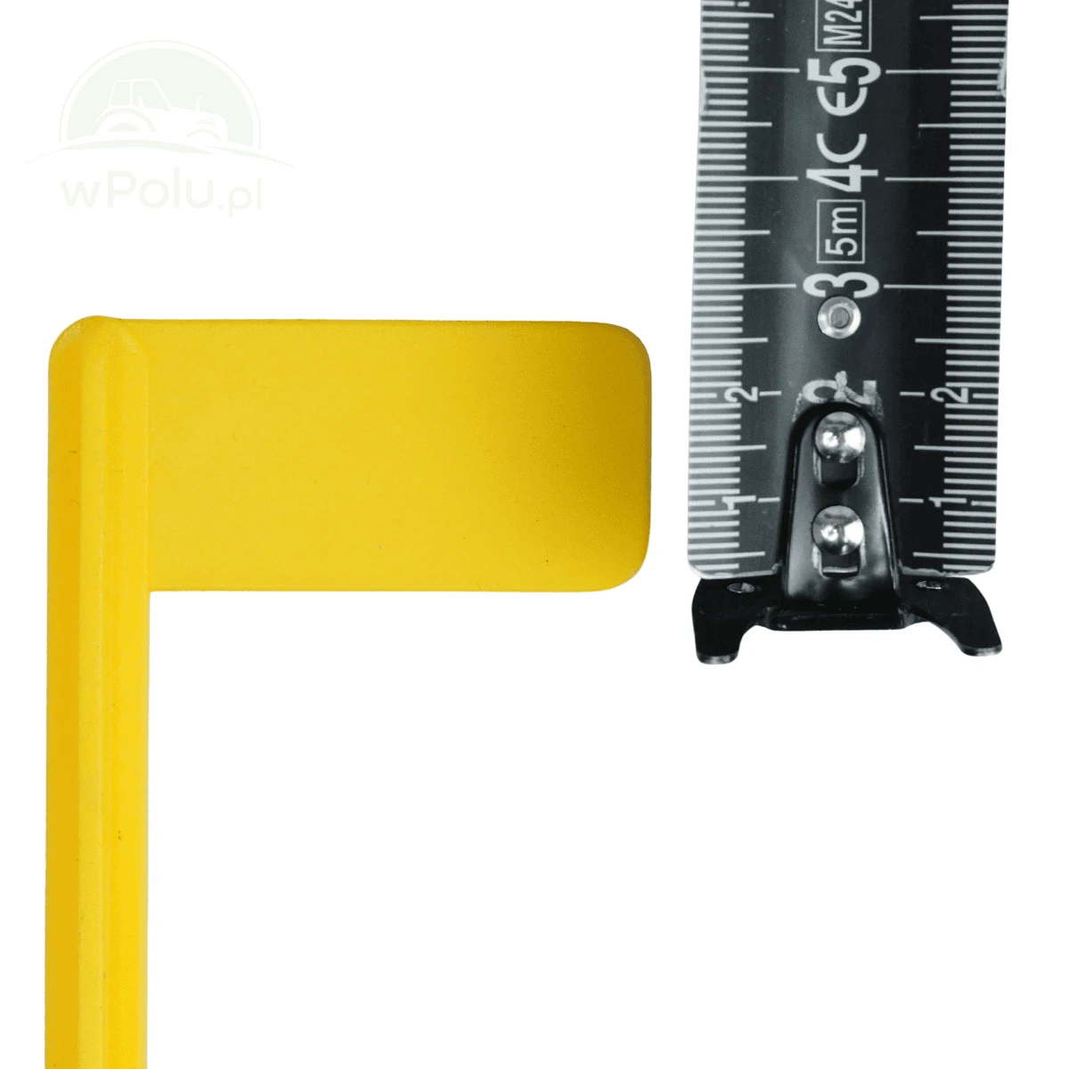 Etykieta do roślin - Tabliczka nr 8  5 x 2,5 cm Żółta