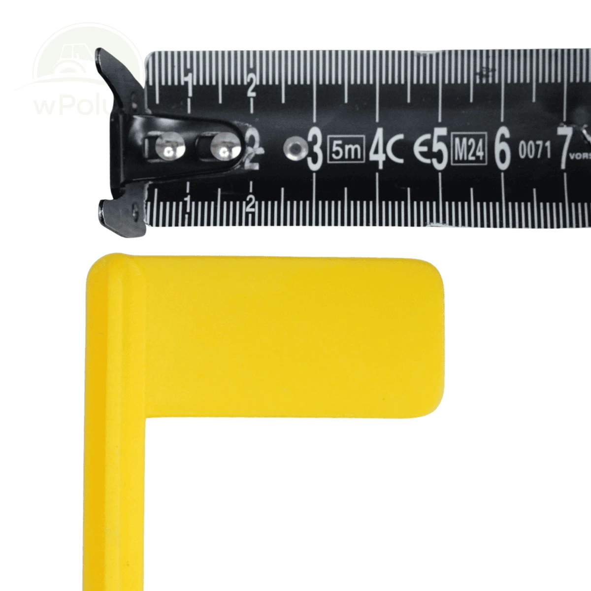 Etykieta do roślin - Tabliczka nr 8  5 x 2,5 cm Żółta