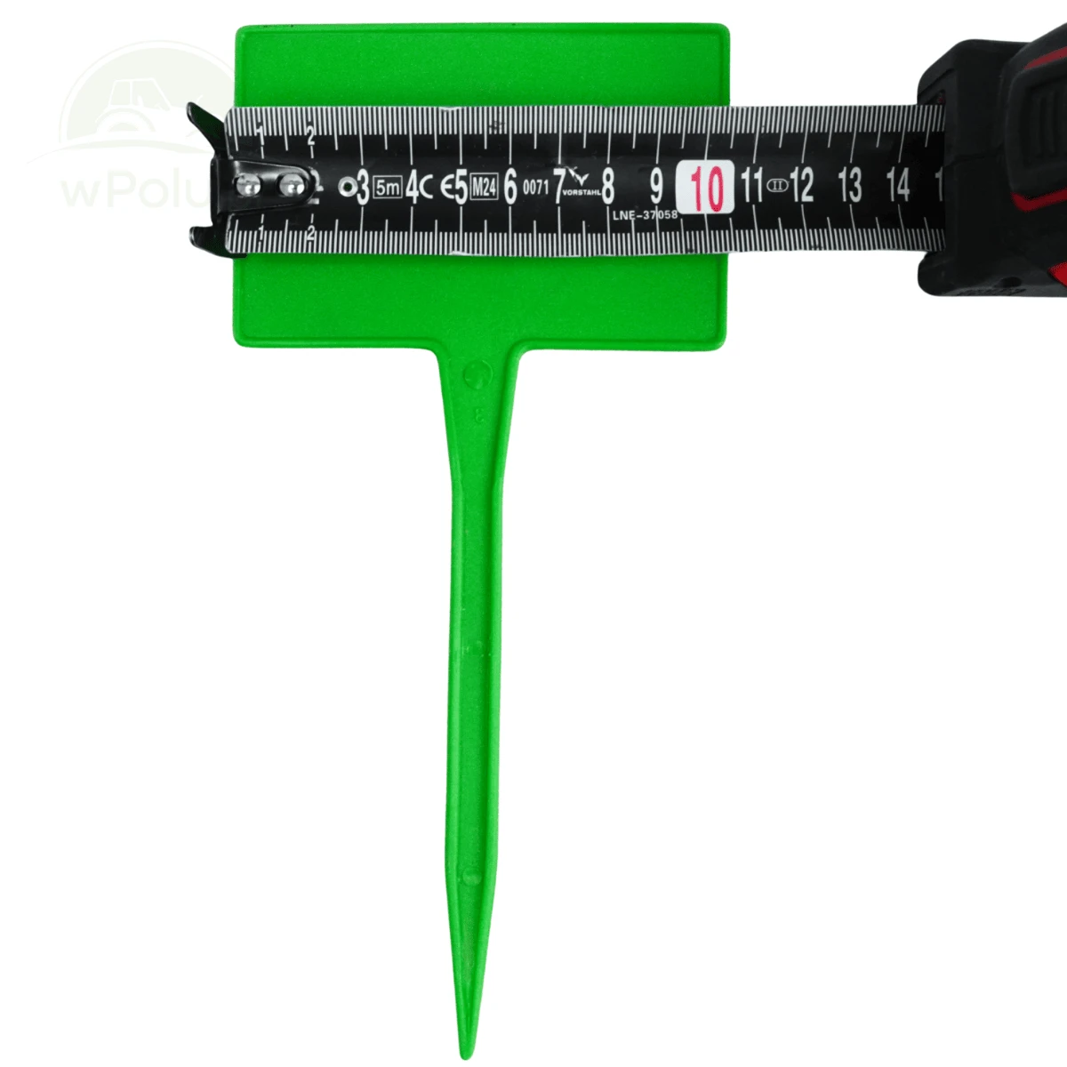 Etykieta do roślin - Tabliczka nr 4 10,5 x 6,5 cm Zielona