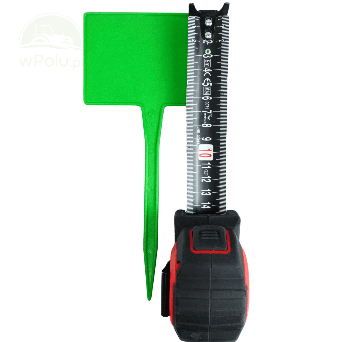 Etykieta do roślin - Tabliczka nr 4 10,5 x 6,5 cm Zielona