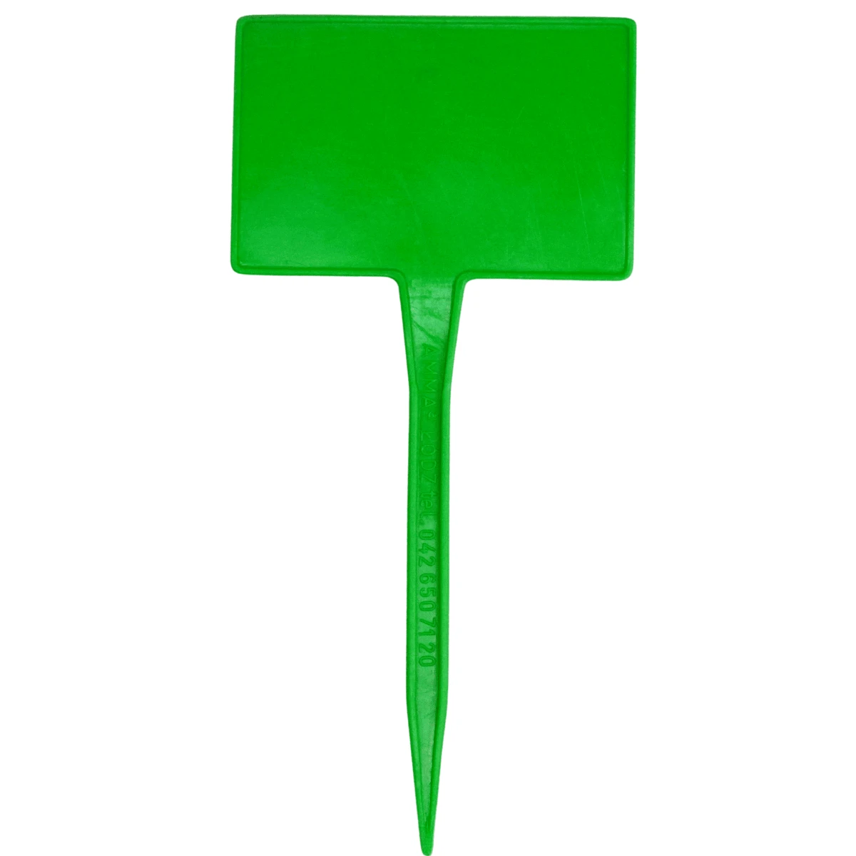 Etykieta do roślin - Tabliczka nr 4 10,5 x 6,5 cm Zielona