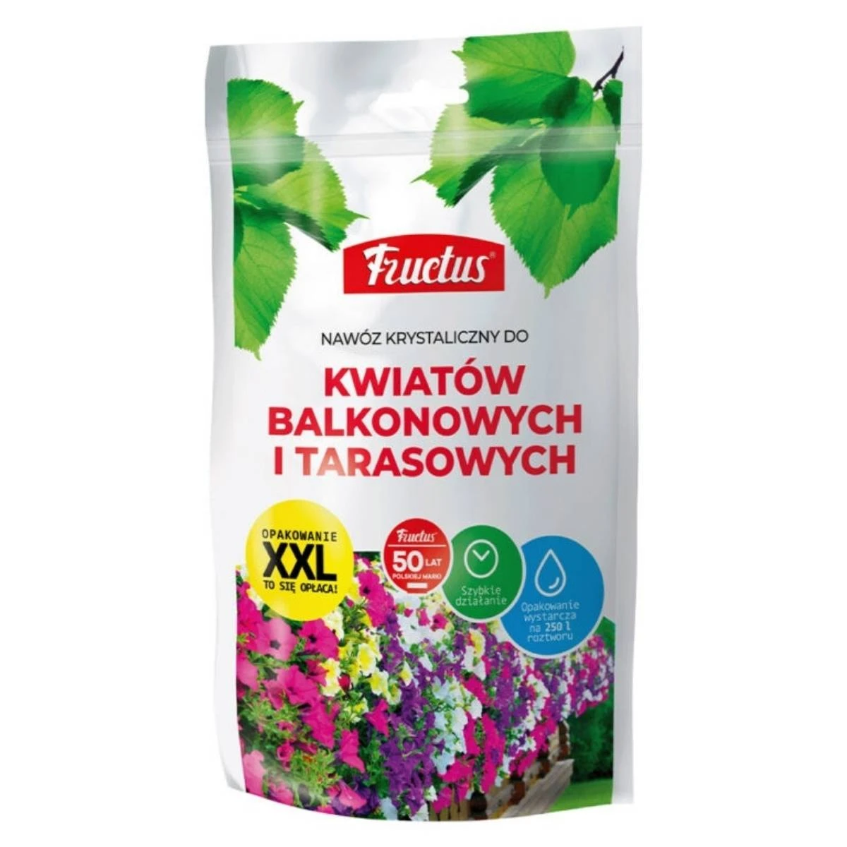 Nawóz  Fructus do Kwiatów Balkonowych i Tarasowych 250 g