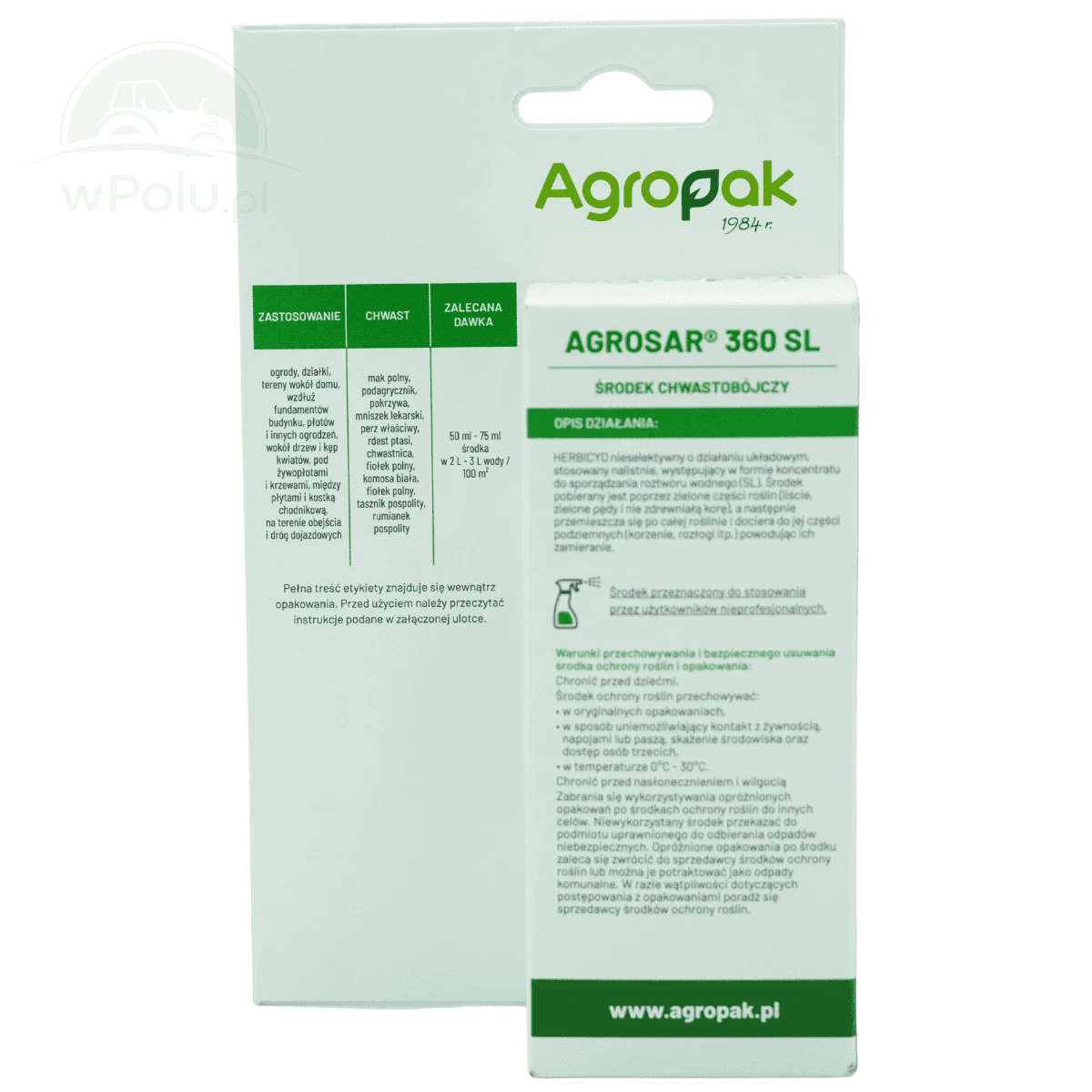 Agropak Agrosar 360 SL 50 ml