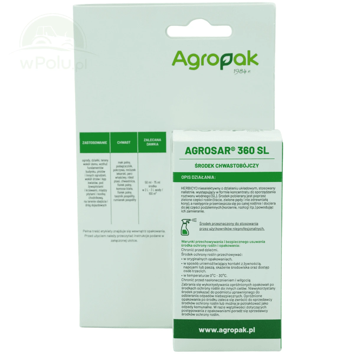 Agropak Agrosar 360 SL 20 ml