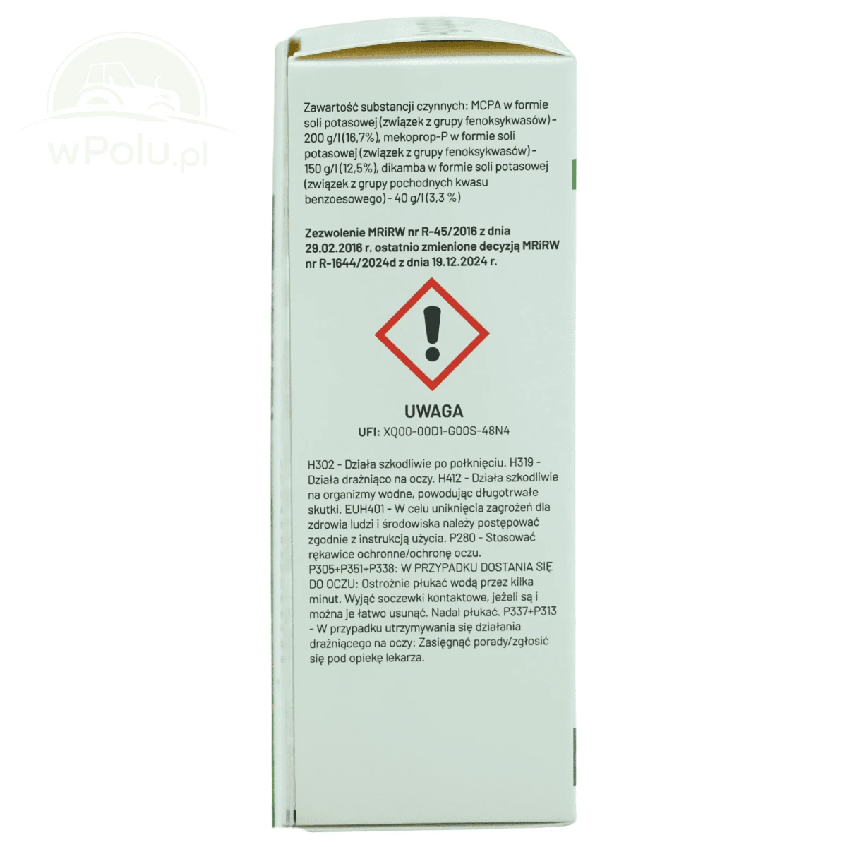 Agropak Chwastox Nowy Trio 390 SL 50 ml