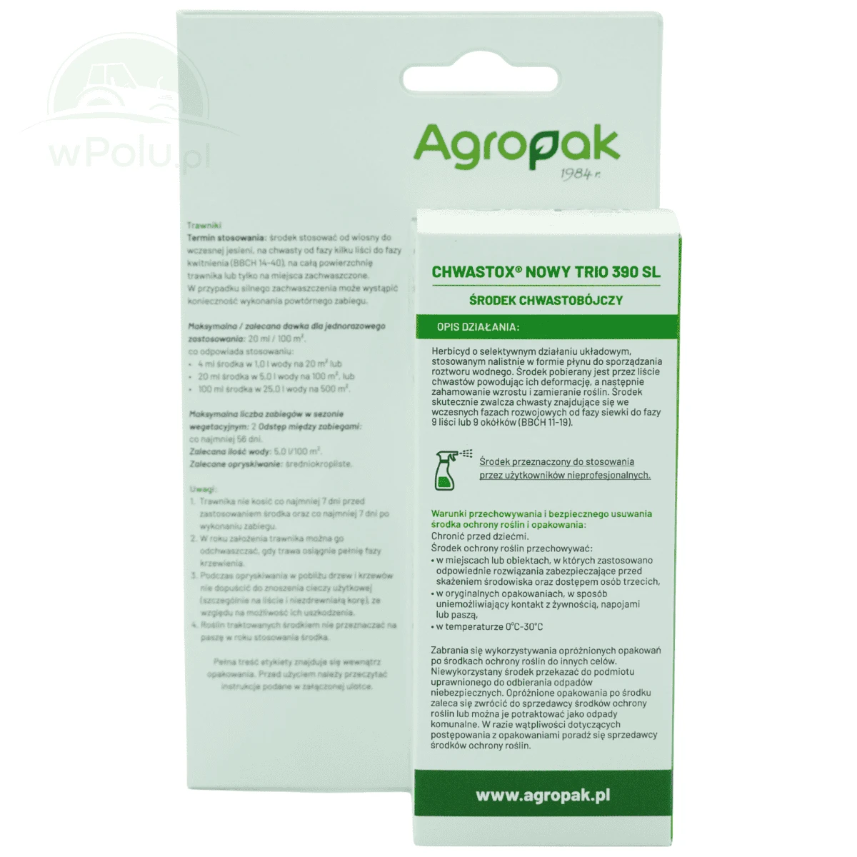Agropak Chwastox Nowy Trio 390 SL 50 ml