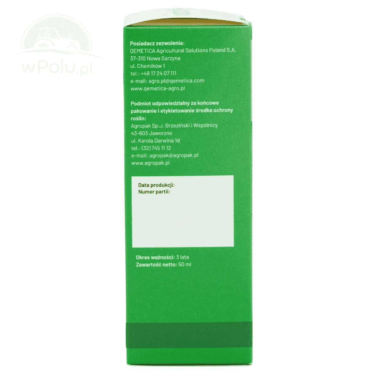 Agropak Chwastox Nowy Trio 390 SL 50 ml