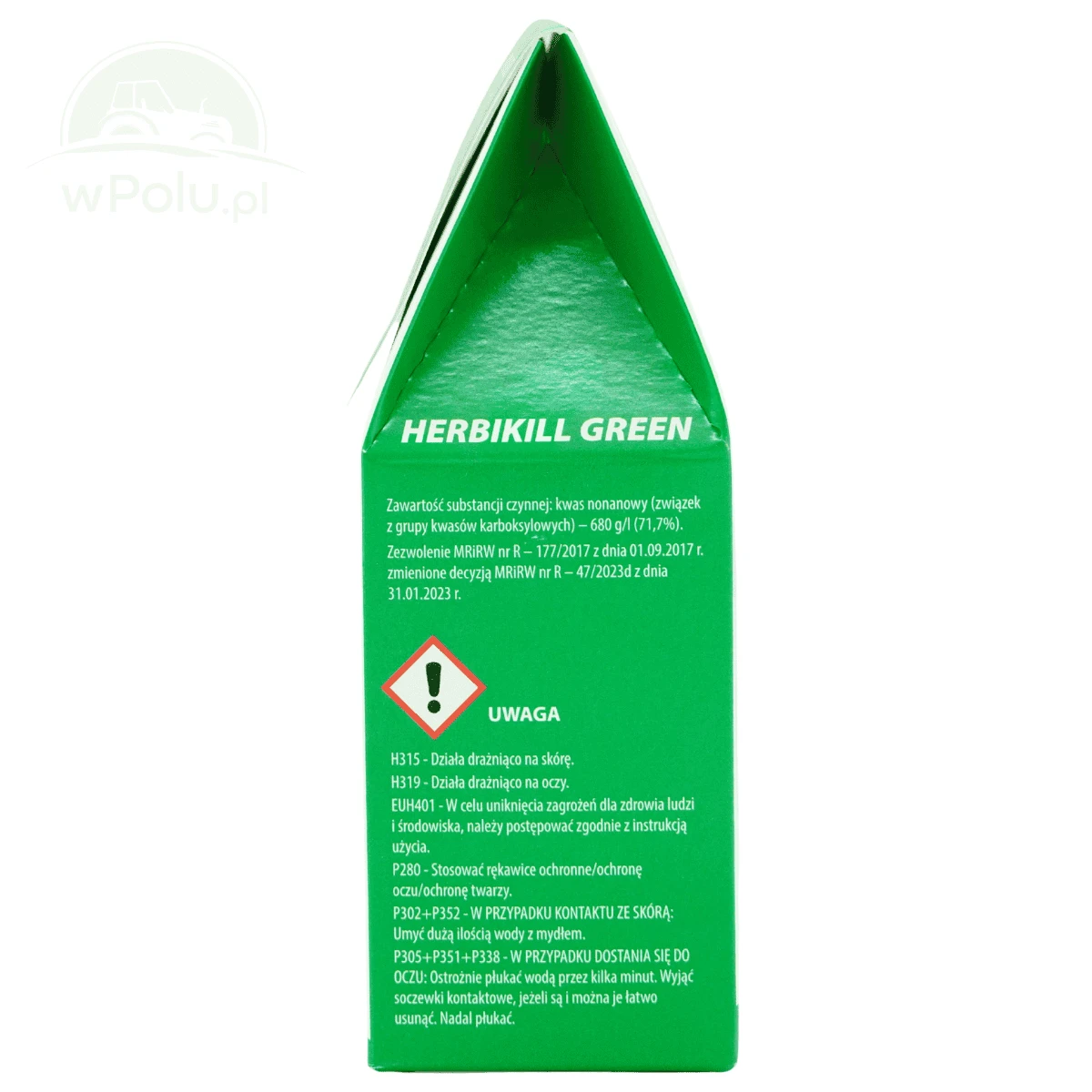 Herbikill Green Agropak 100 ml  na chwasty i mech (data ważności 12.2025)