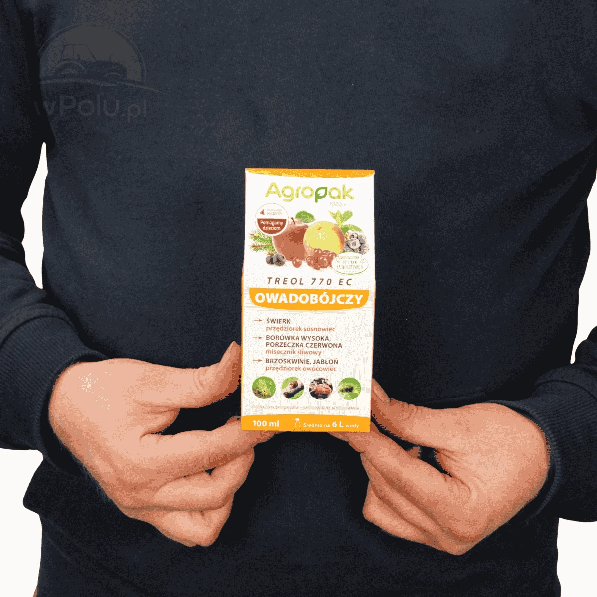 TREOL 770 EC 100ML na przędziorka Agropak